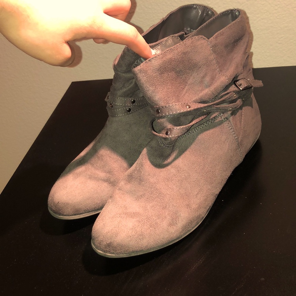 Gray Shoes
